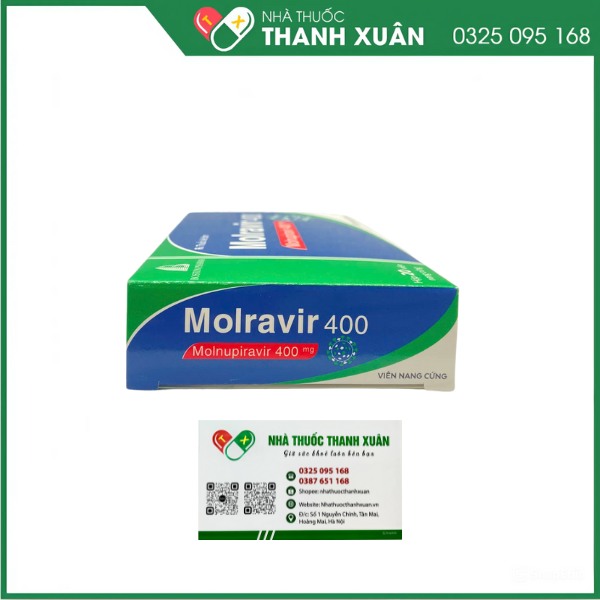 Thuốc Molravir 400 điều trị COVID-19